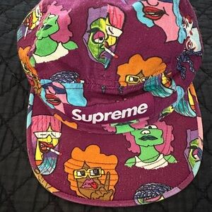 Supreme Multicolor Cartoon Graphic Cap